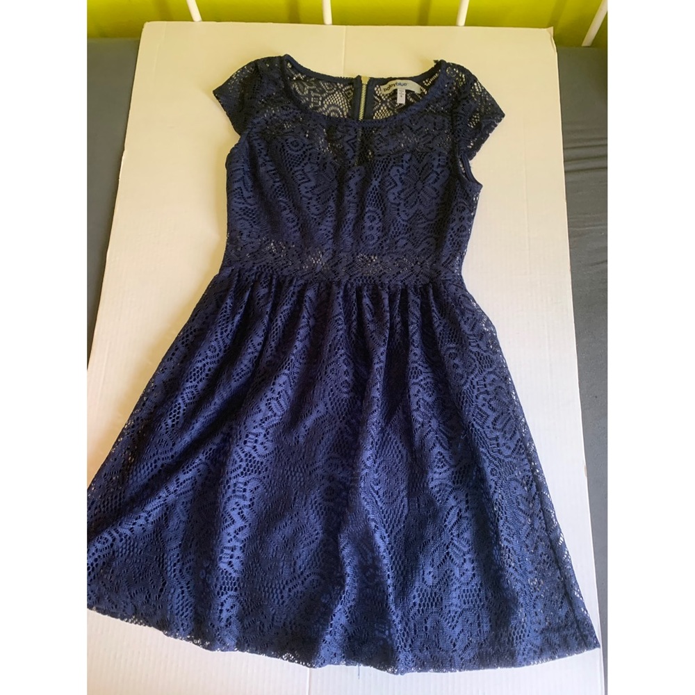 Lace skater dress